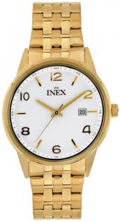 Herrur - Inex Mens Gold/White A12149D0I - LQ2