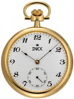 Urtjusigt fickur - Inex Pocket Gold/White A32640D0X