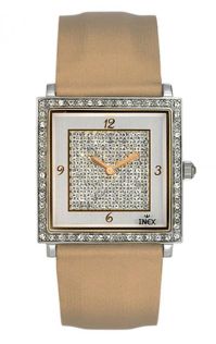 Som en tavla på handleden - Inex Brown Silver A58777S4KV