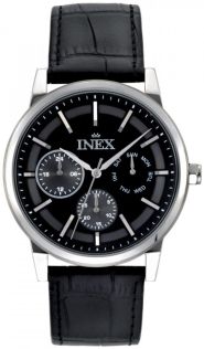 Herrur - Inex Mens Silver/Black A58970S5I - RIP