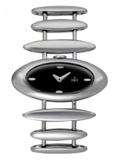 Runt och harmoniskt smycke - Inex Silver Black A64102S5I