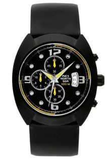 Svart, slätt och läckert gummiarmband - Inex Black A69290SS5KV