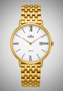 Elegans för man - Inex Mens Gold/White A69446-1D0KV