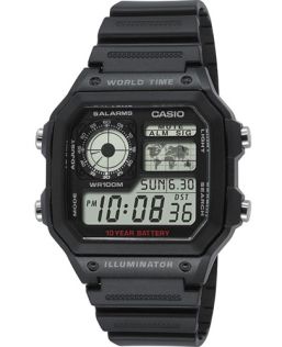 Svart digitalklocka som du kan simma med... - Casio Classic AE-1200WH-1AVEF