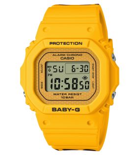 BABY-G Solar Sloth Collection i somrig gul nyans | BGD-565SLC-9ER