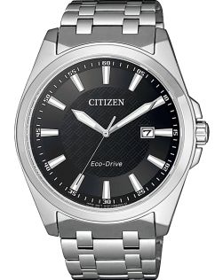 Citizen Eco-Drive herrklocka i stål med safirkristall | BM7108-81E