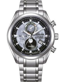 Citizen Super Titanium Radio Controlled Moonphase BY1010-81H