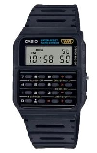 Retro kalkylator-klocka med unik design | CA-53W-1ER