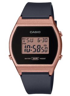 Petite digital sportklocka med roségulddisplay | LW-204-1AEF
