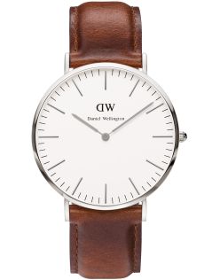Daniel Wellington Classic St Mawes Herrklocka, Silver, 40mm