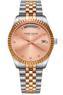 Carrie Taylor Rosegold Day-Date Jubilee Petite 31mm