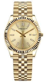 Carrie Taylor 32mm Golden Classic Date Sapphire CTW501