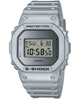 Retro-future G-Shock med spegel-LCD och metallisk silverdesign | DW-5600FF-8ER