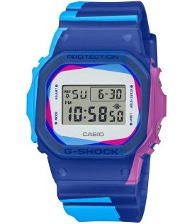 Custom Art Series G-Shock med unikt print och fyrkantig design | DWE-5600PR-2ER
