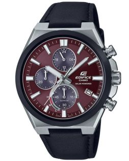 Casio Edifice EQB 501XBL 2AER Brun lader herrklocka