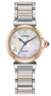 Citizen L Mae damklocka med pärlemor och diamant | EM1136-87D