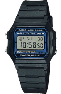 En Casio digitalklocka - Casio F-105W-1A