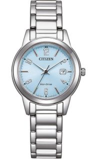 Citizen Eco-Drive damklocka med ljusblå urtavla | FE1241-71L