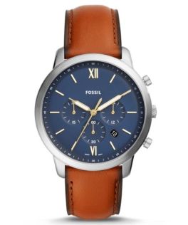 Kronografklocka med självlysande beläggning - Fossil Neutra Chronograph FS5453