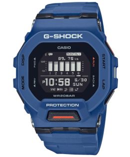 Blå GPS fitnessklocka med Bluetooth och stegräknare | GBD-200-2ER