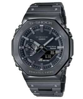 Full Metal G-Shock med svart IP, solenergi och Bluetooth | GM-B2100BD-1AER