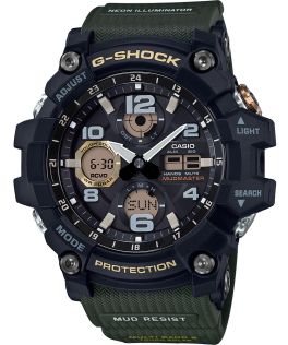 Mudmaster G-Shock med solenergi och radiokontroll, 200M vattentålig | GWG-100-1A3ER