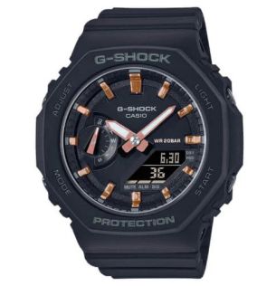 Slimmad svart G-Shock med Carbon Core Guard | GMA-S2100-1AER