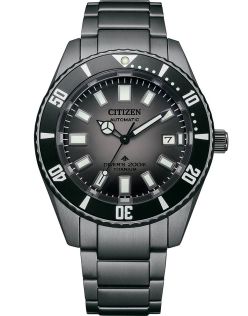 Citizen Promaster Super Titanium automatisk dykarklocka | Svart DLC-beläggning och safirkristall | NB6025-59H