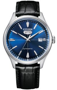 Citizen Automatic klassisk herrklocka med 8200 urverk och blå urtavla | NH8390-20L