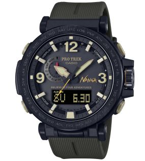 Pro Trek NANGA Limited Edition med trippelsensor och miljövänlig design | PRW-6630NA-1A3ER