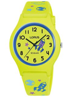Lorus Mini Digital Blue R2381HX 9 RIP Bla gummi damklocka barnklocka