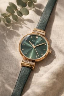 Grön av avund eller avundsjuk på grönt? Väldigt snygg klocka! - Solipse Diamond Facet SOW6905