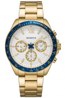Herrur med guldarmband - Spartos Classic SPW007601