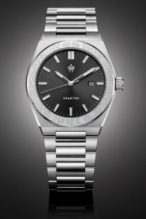 Spartos Aegis Black Steel 42mm