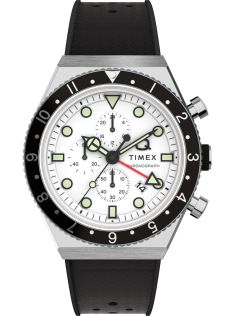 Timex Q 3-Time Zone Chronograph TW2V70100