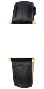 Black Seiko Leather Strap 14mm for Seiko Classic SWR054P1 (L02J02CJ0)