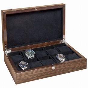 Elegant samlarbox med plats för 10 klockor - Beco Beco watch collector's box