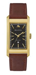 Begränsad upplaga herrklocka från Bulova med automatverk och Art Deco-design - Frank Sinatra Chairman Collection | 97B224