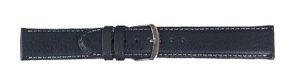 Falkenlund Deluxe Beco Watch Strap Calf Leather 14mm Blue Stainless Steel Buckle 6296814S