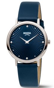 Boccia Ladies Titanium Blue 34mm