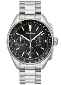Bulova Lunar Pilot chronograph Apollo 15 edition med extra läderrem | 96K111