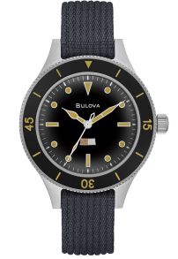Historiskt inspirerad dykarklocka från Bulova med automatverk och marinindikator - Archive Series MIL-SHIPS | 98A266