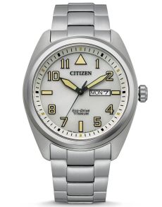 Citizen Eco-drive titanium herrklocka med dag/datum | Super lätt titaniumklocka med 180 dagars gångreserv | BM8560-88X