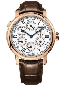 Aerowatch Renaissance 7 Time Zones A 51974 R101