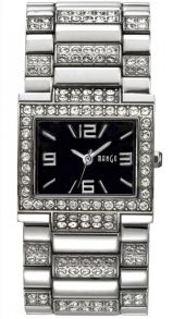 Stålklocka med inramad urtavla - Mango A58862S5KV