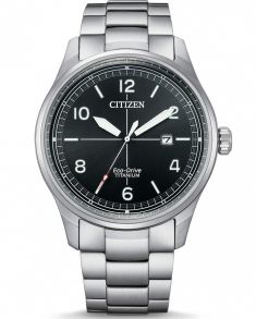 Citizen Eco-Drive Super Titanium herrklocka med safirkristall | Lätt och slitstark | BM7570-80E