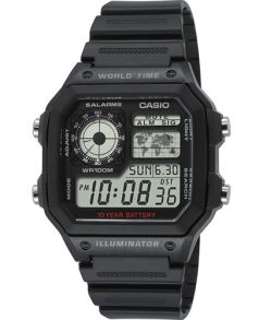 Svart digitalklocka som du kan simma med... - Casio Classic AE-1200WH-1AVEF