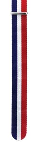 Nato ersättningsarmband - IHS 18mm Blue White Red Nato strap NATO18BHR