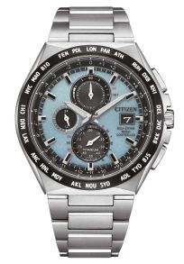 Citizen Eco-Drive radiostyrd världstidsur i supertitanium med H800 urverk | AT8238-84M