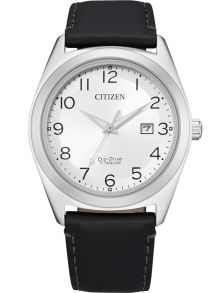 Citizen Eco-Drive Titanium herrklocka med läderrem | AW1640-16A